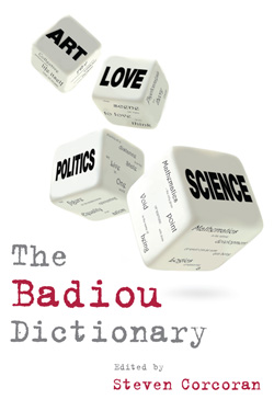 The Badiou Dictionary cover image