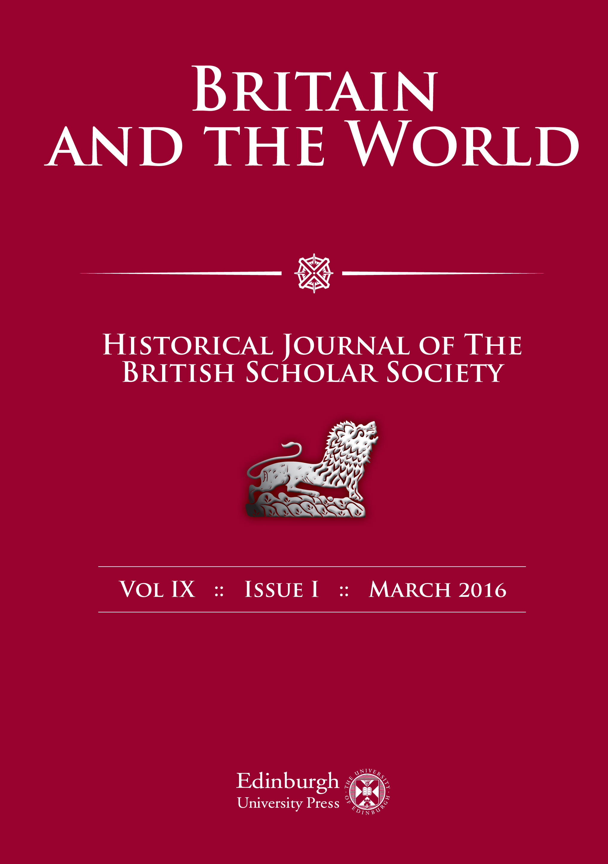 Britain and the World cover