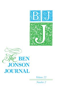 Ben Jonson Journal
