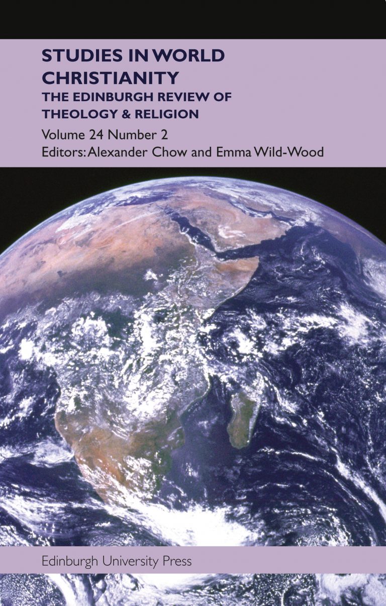 Studies in World Christianity cover