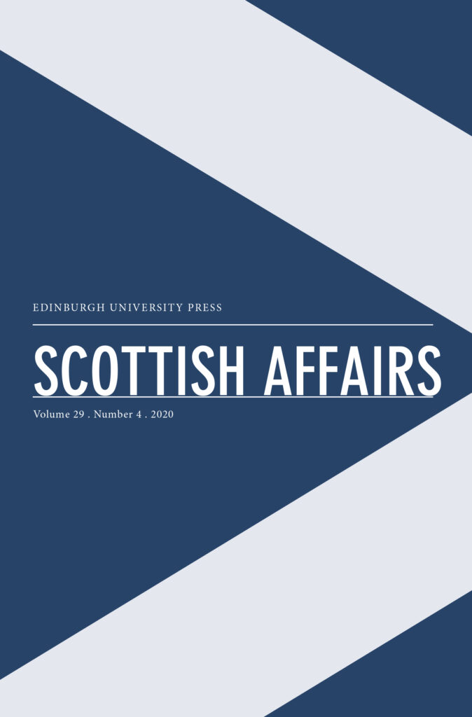 Scottish Affairs journal cover