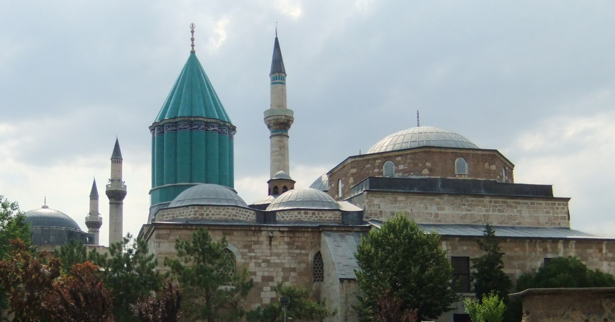 Mawlawi complex, tomb of Rumi, Konya, Turkey, photo John Renard