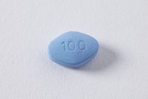 A blue pill