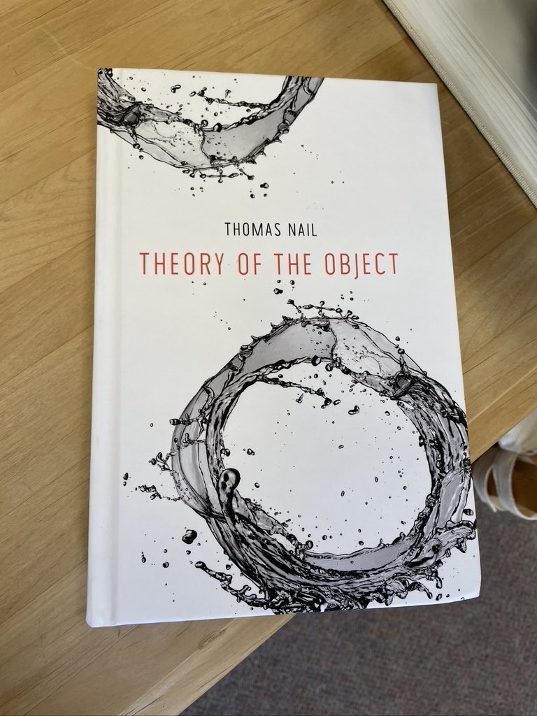 A photo of Thomas Nail Theory of the Object