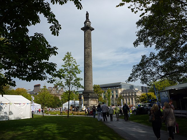 A photo of the Melville Monument