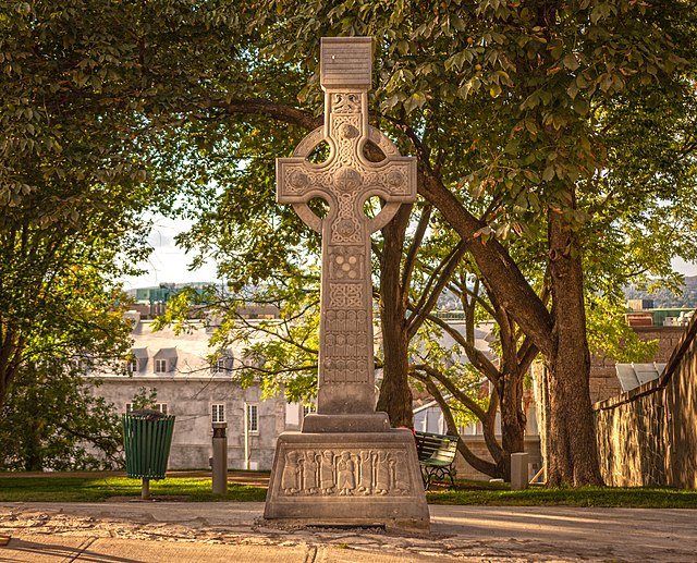 Celtic Cross at the Artillery Park