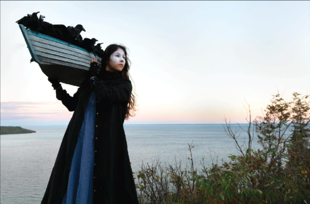 Meryl McMaster: On the Edge of This Immensity, Gore Bay, Manitoulin Island, Ontario, Canada featured in Surveying the Anthropocene