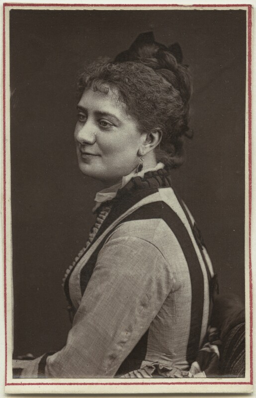A portrait of Rose Leclercq looking off to the side