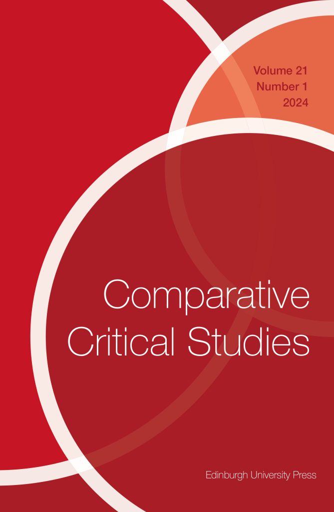 Cover of Comparative Critical Studies: Volume 21, Number 1 (2024)