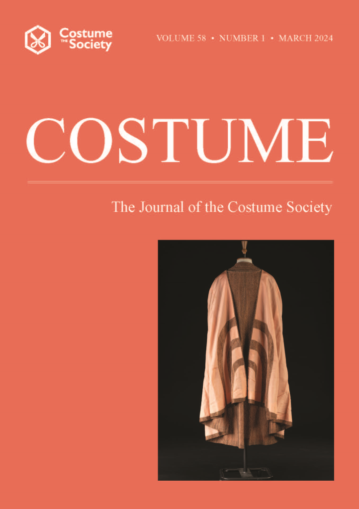 Cover of Costume journal