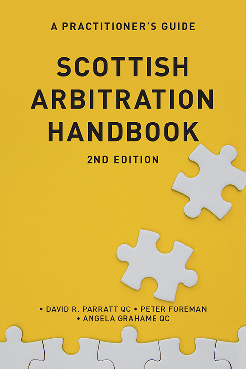 Cover of Scottish Arbitration Handbook