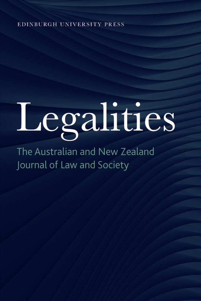 Cover of Legalities