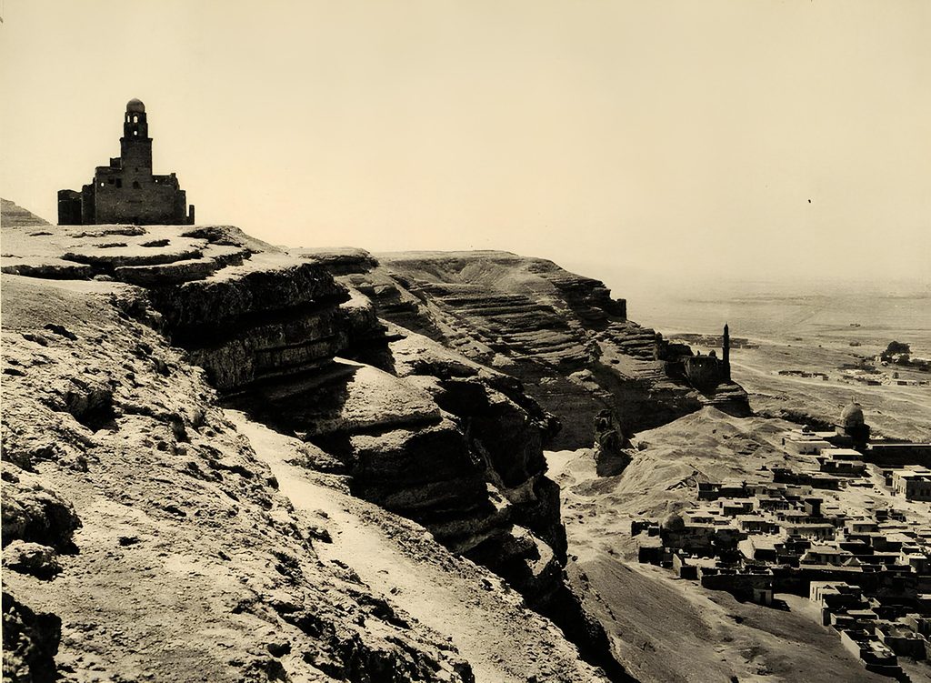 Photograph of al-Mash’had al-Juyushi atop the Muqattam hill, Cairo, Egypt.